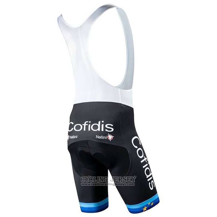 2020 Cycling Jersey Cofidis Champion Europe Short Sleeve And Bib Short
